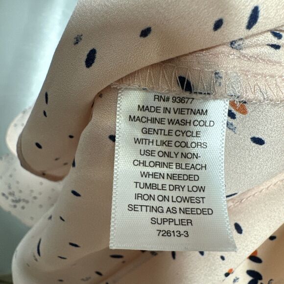 Women’s Tunic Office Formal Top Ruffle Bell Long Flutter Sleeve Blouse Size L - Picture 12 of 13